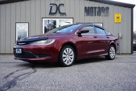 2015 Chrysler 200 for sale at DC Motors in Auburn ME
