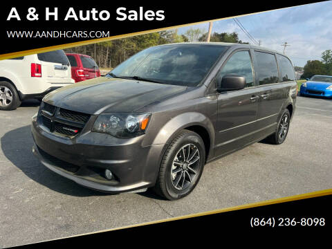 2015 Dodge Grand Caravan for sale at A & H Auto Sales in Greenville SC