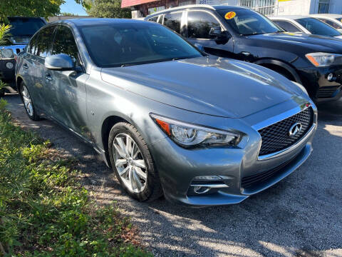 2015 Infiniti Q50 for sale at Plus Auto Sales in West Park FL