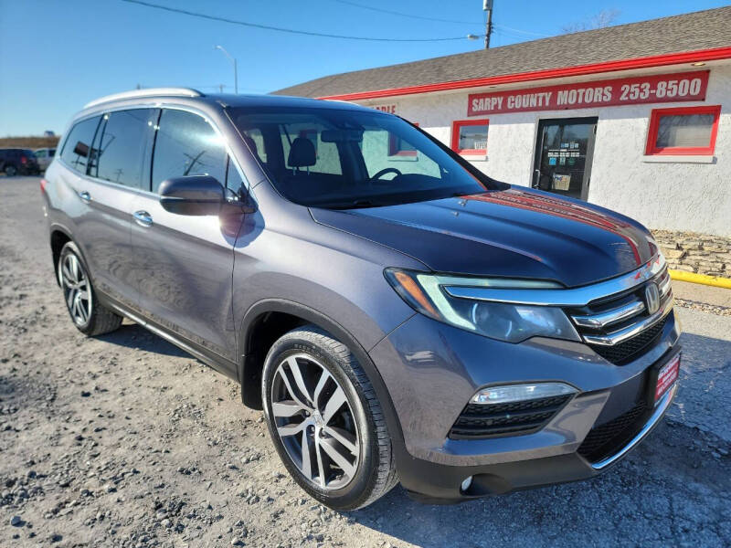 2016 Honda Pilot for sale at Sarpy County Motors in Springfield NE