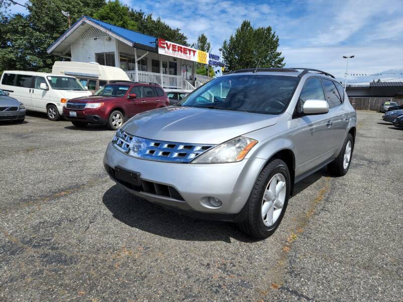 2005 Nissan Murano for sale at Leavitt Auto Sales and Used Car City in Everett WA