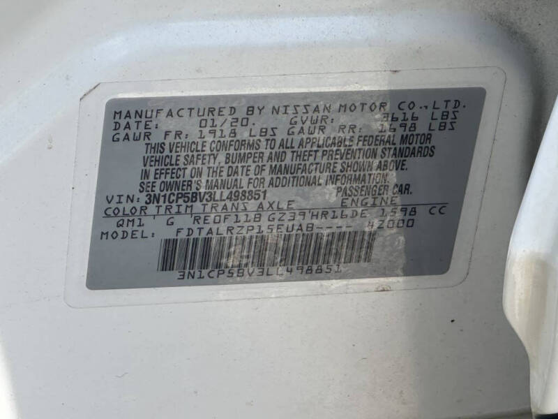 2020 Nissan Kicks S
