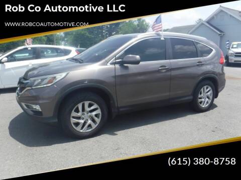 2015 Honda CR-V for sale at Rob Co Automotive LLC in Springfield TN