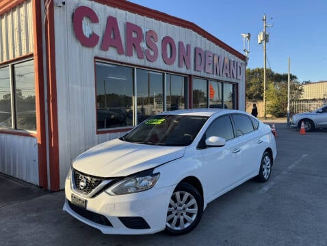 2019 Nissan Sentra for sale at Cars On Demand 3 in Pasadena TX