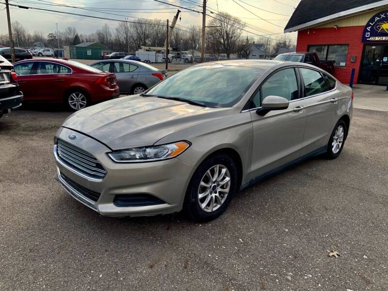 2015 Ford Fusion for sale at Galaxy Auto Inc. in Akron OH