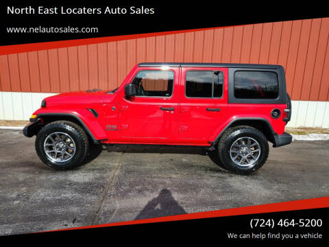 2021 Jeep Wrangler Unlimited for sale at North East Locaters Auto Sales in Indiana PA