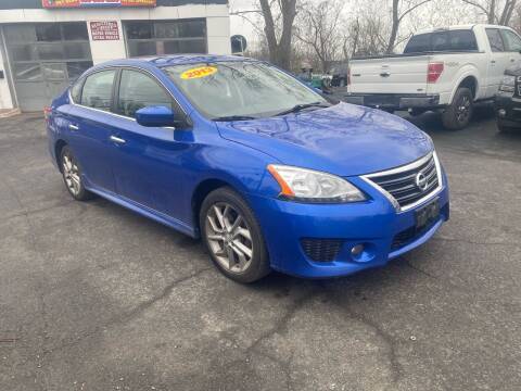 2013 Nissan Sentra for sale at Latham Auto Sales & Service in Latham NY