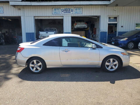 2007 Honda Civic for sale at Dave's Garage & Auto Sales in East Peoria IL