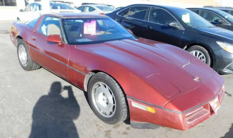 1986 Chevrolet Corvette for sale at Will Deal Auto & Rv Sales in Great Falls MT