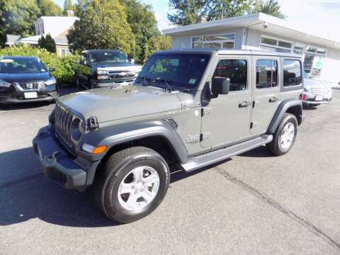 2020 Jeep Wrangler Unlimited for sale at Comet Auto Sales in Manchester NH