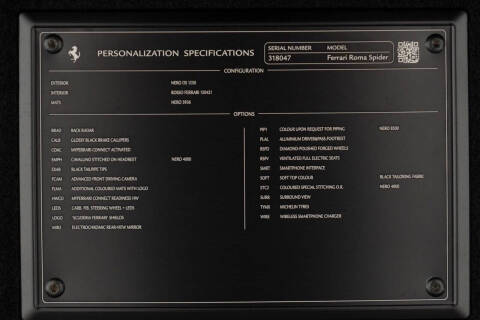 2025 Ferrari Roma Spider