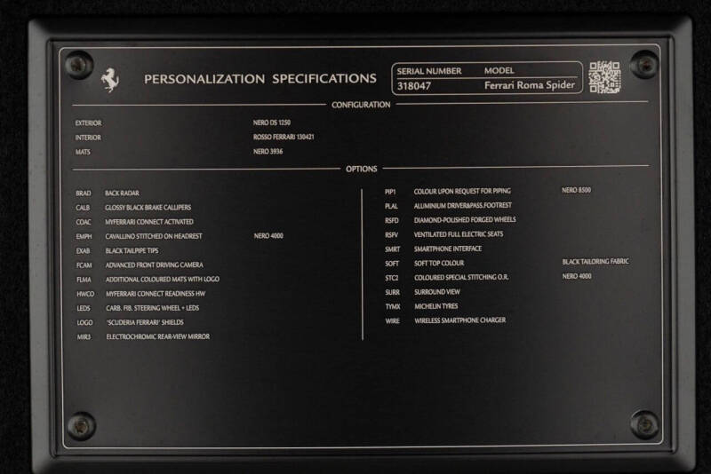 2025 Ferrari Roma Spider