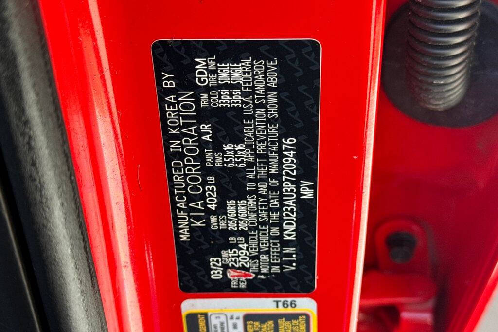 Red 2023 Kia Soul LX LX 4dr Crossover 27