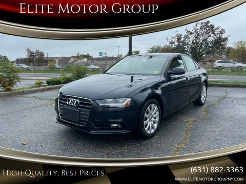 2014 Audi A4 for sale at Elite Motor Group in Lindenhurst NY