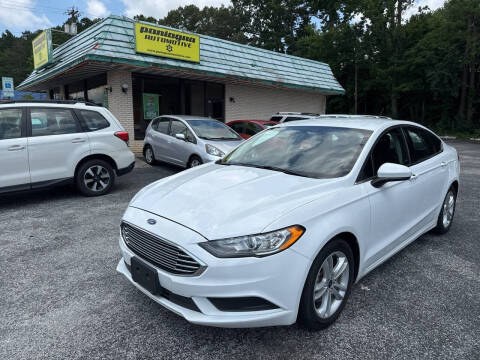 2018 Ford Fusion SE