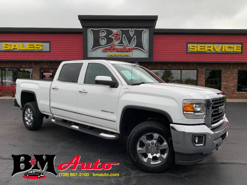 2015 GMC Sierra 2500HD for sale at B & M Auto Sales Inc. in Oak Forest IL