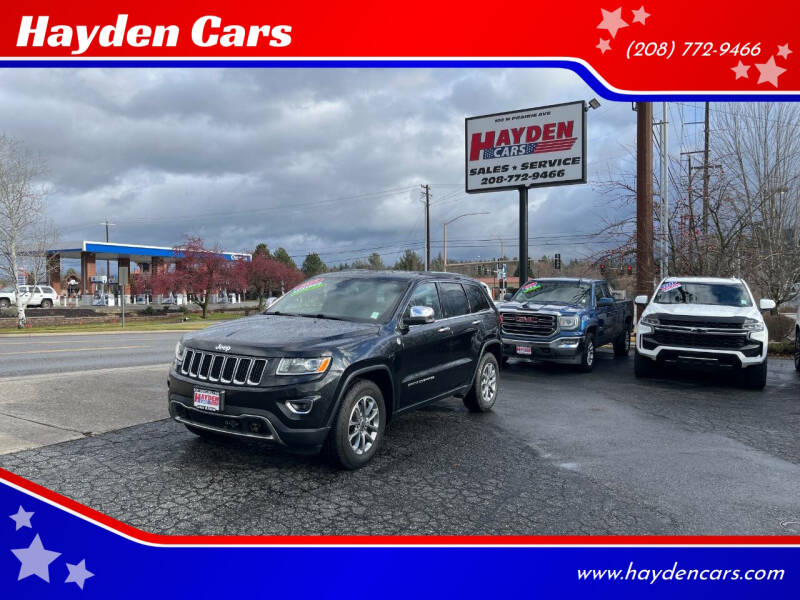 2015 Jeep Grand Cherokee for sale at Hayden Cars in Coeur D Alene ID