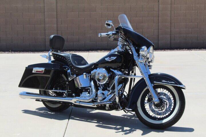 2008 Harley-Davidson softtail deluxe for sale at CLASSIC SPORTS & TRUCKS in Peoria AZ