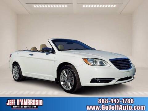 2013 Chrysler 200 Convertible for sale at Jeff D'Ambrosio Auto Group in Downingtown PA