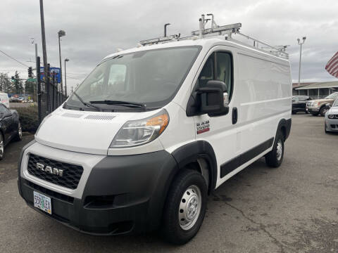 2019 RAM ProMaster for sale at Salem Motorsports in Salem OR