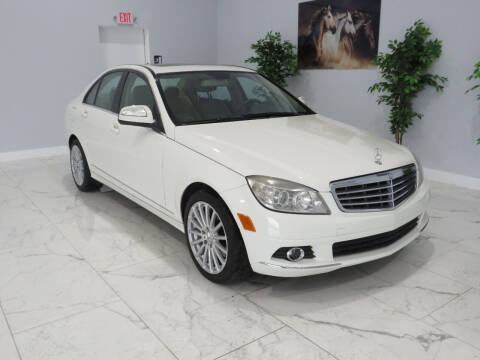 2009 Mercedes-Benz C-Class for sale at Dealer One Auto Credit in Oklahoma City OK