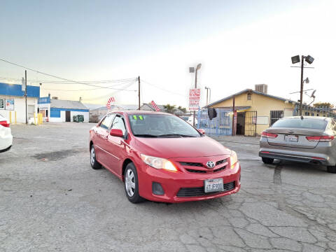 2011 Toyota Corolla for sale at Autosales Kingdom in Lancaster CA