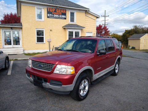 2002 Ford Explorer for sale at Top Gear Motors in Winchester VA