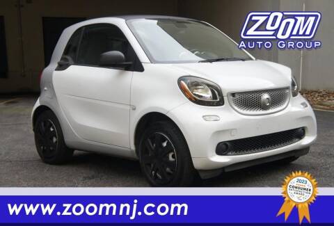 2016 Smart fortwo for sale at Zoom Auto Group in Parsippany NJ