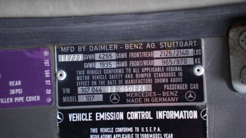 1980 Mercedes-Benz 450-Class