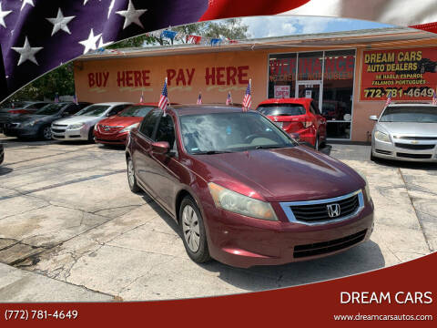 2009 Honda Accord for sale at DREAM CARS in Stuart FL