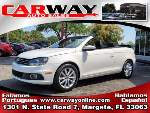 2012 Volkswagen Eos for sale at CARWAY Auto Sales in Margate FL