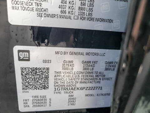 2023 GMC Sierra 1500 Pro