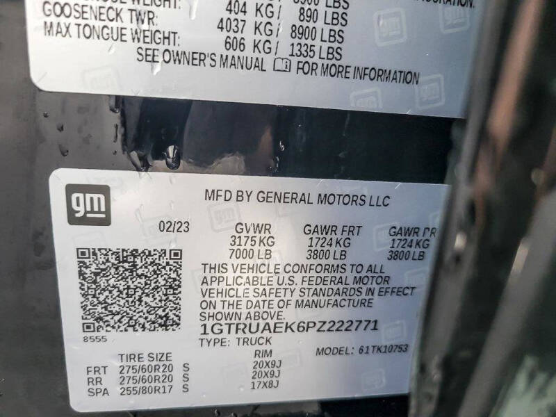 2023 GMC Sierra 1500 Pro