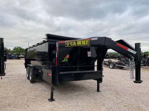 2024 US BUILT - Gooseneck Dump Trailer - 16  for sale at LJD Sales in Lampasas TX