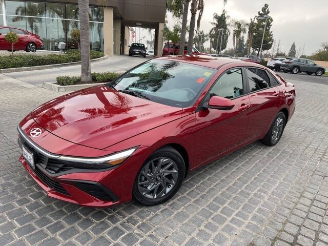 2024 Hyundai Elantra Hybrid Blue