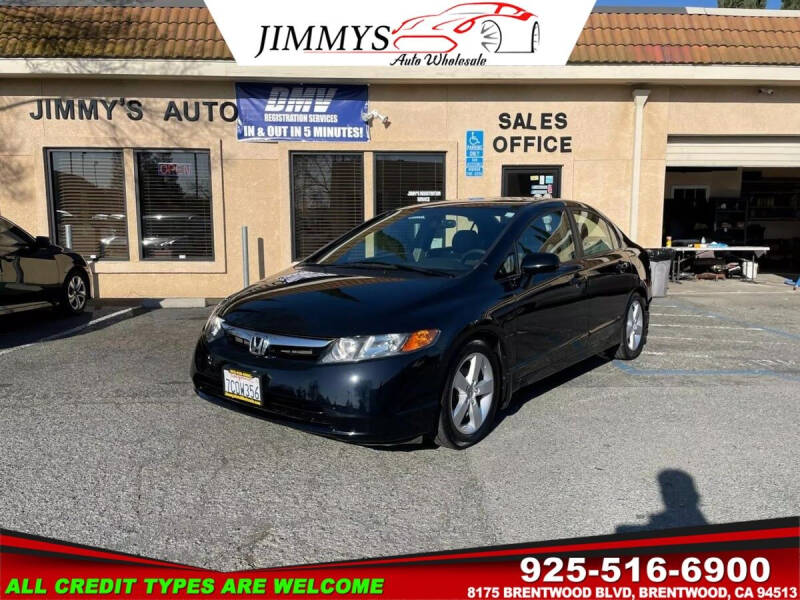 2008 Honda Civic for sale at JIMMY'S AUTO WHOLESALE in Brentwood CA
