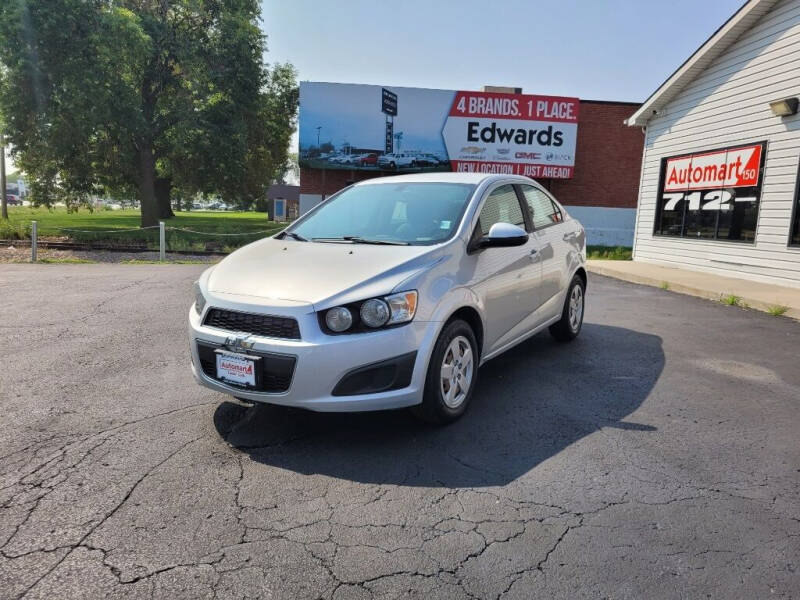2016 Chevrolet Sonic for sale at Automart 150 in Council Bluffs IA