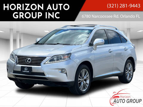 2013 Lexus RX 350 for sale at HORIZON AUTO GROUP INC in Orlando FL