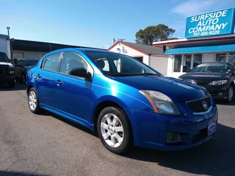 2012 Nissan Sentra for sale at Surfside Auto Company in Norfolk VA
