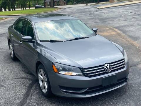 2013 Volkswagen Passat for sale at Top Notch Luxury Motors in Decatur GA
