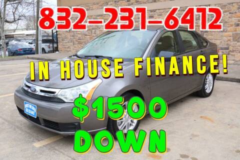 2009 Ford Focus for sale at Direct One Auto in Houston TX