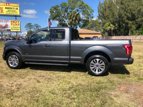 2016 Ford F-150 for sale at Palm Auto Sales in West Melbourne FL