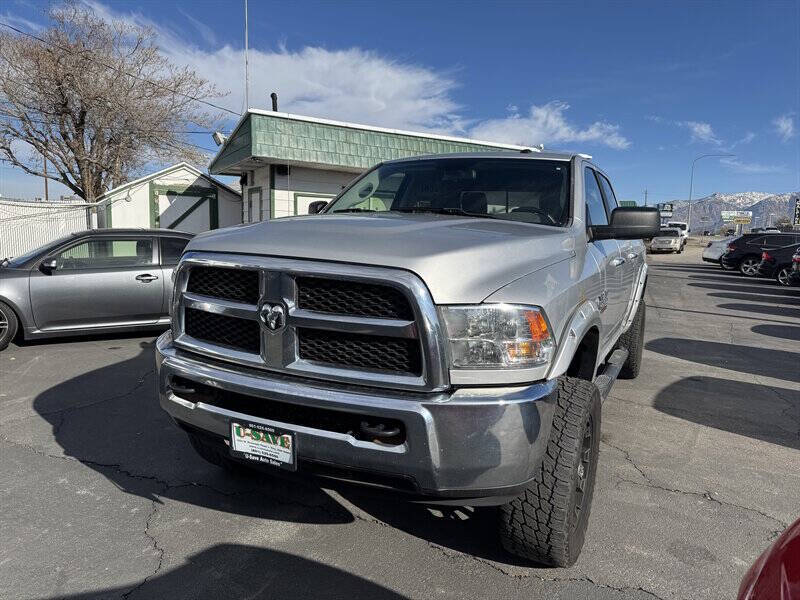 Black 2016 Ram 2500 SLT 4x4 SLT 4dr Crew Cab 6.3 ft. SB Pickup 1