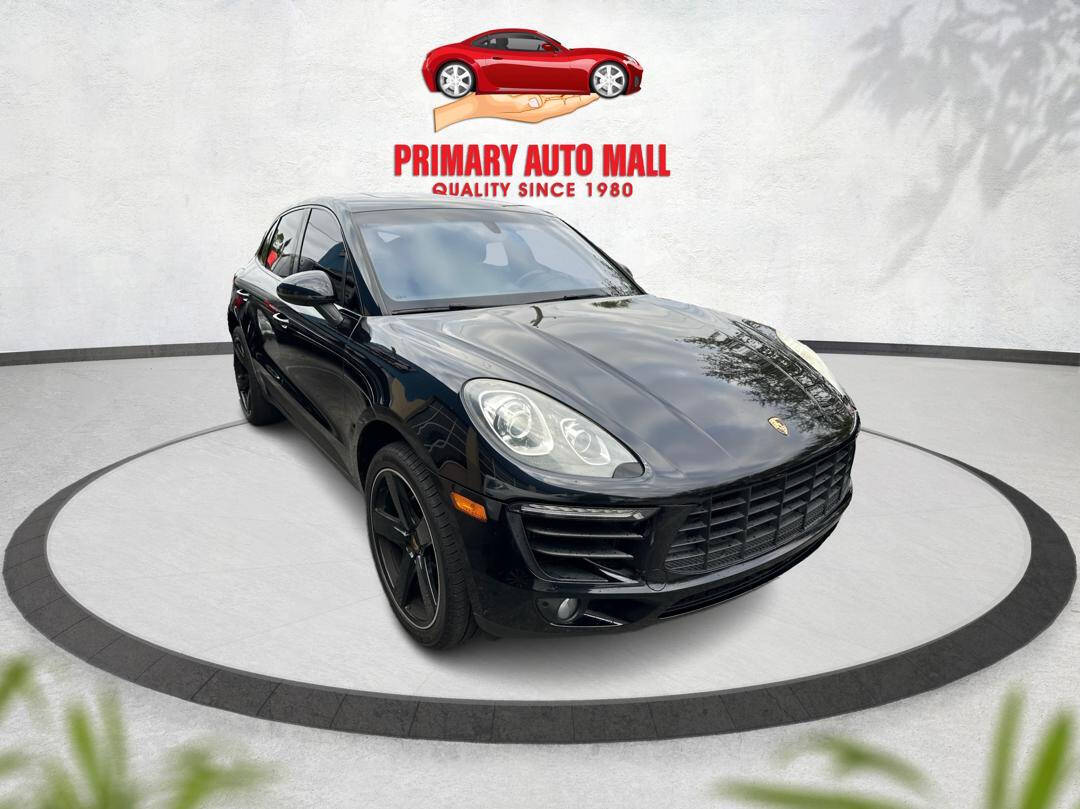 2015 Porsche Macan for sale at Primary Auto Mall in Fort Myers, FL