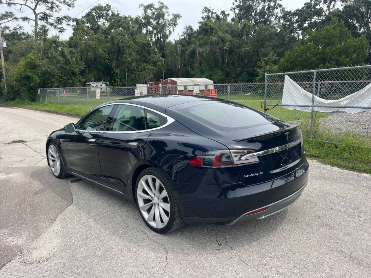 2013 Tesla Model S for sale at Hobgood Auto Sales in Land O Lakes, FL