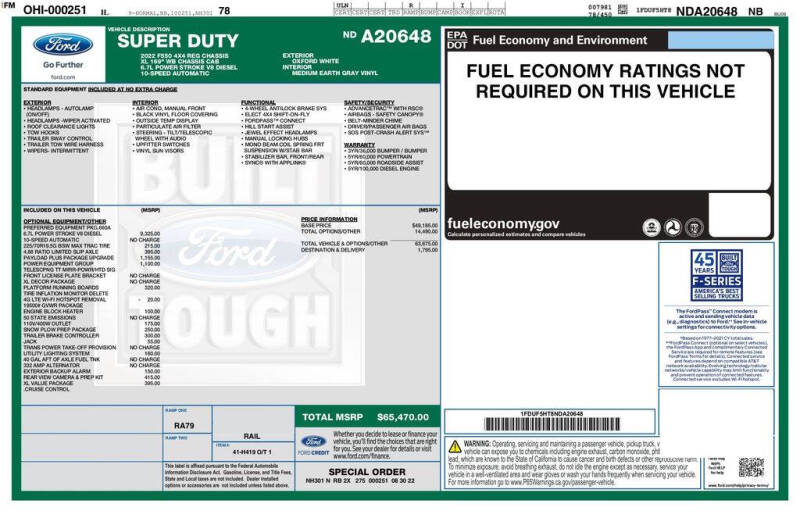 2022 Ford F-550 Super Duty