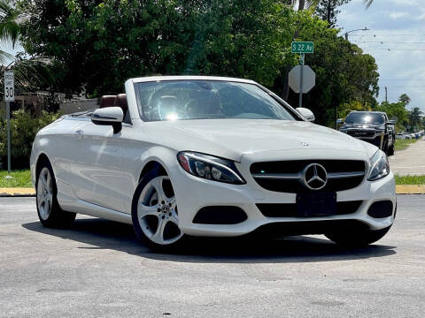 2017 Mercedes-Benz C-Class for sale at AUTO BURGOS in Hollywood FL