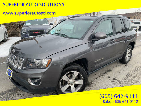 2017 Jeep Compass for sale at SUPERIOR AUTO SOLUTIONS in Spearfish SD