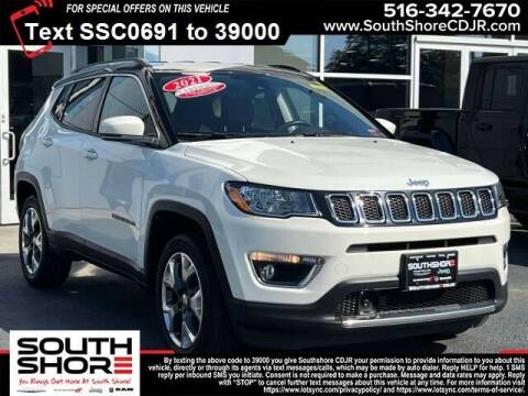 2021 Jeep Compass for sale at South Shore Chrysler Dodge Jeep Ram in Inwood NY