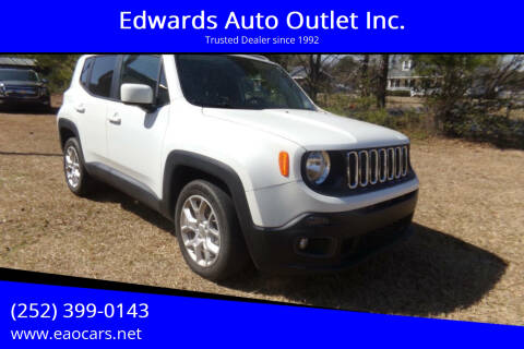 2018 Jeep Renegade for sale at Edwards Auto Outlet Inc. in Wilson NC